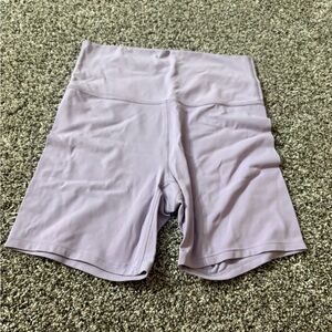 All in Motion Women's Lavender Bike Shorts